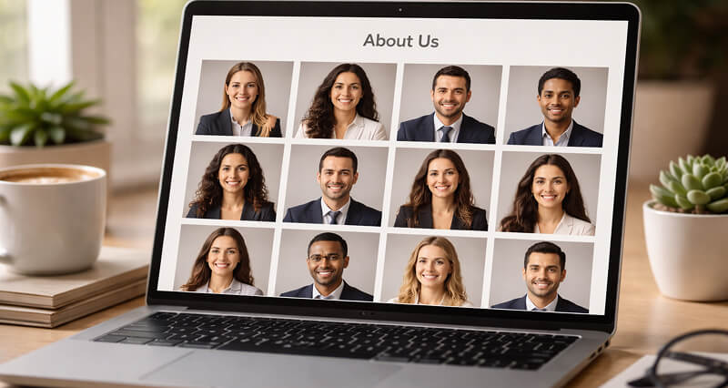 How to Get Matching Headshots for Your Entire Remote Team (Without Losing Your Mind)