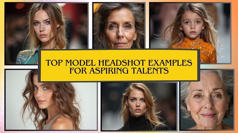 Top Model Headshot Examples for Aspiring Talents (Pro Tips to Stand Out)