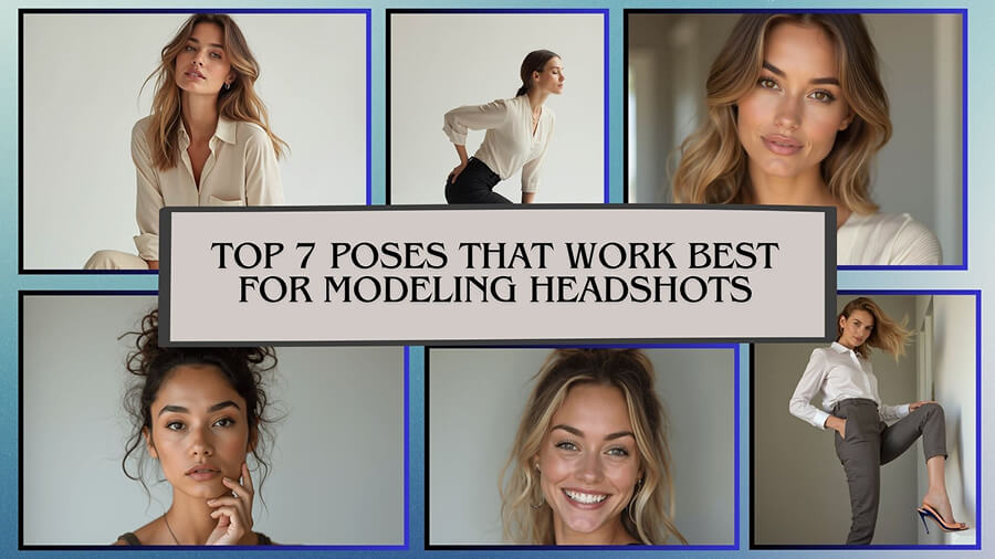Top 7 Poses That Work Best for Modeling Headshots