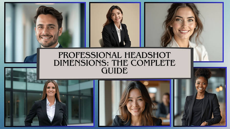 Professional Headshot Dimensions - The Complete Guide
