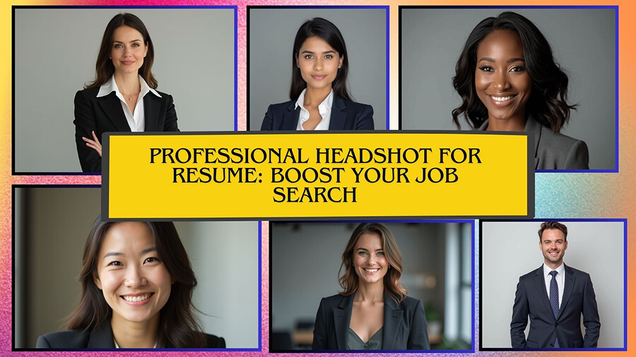Professional Headshot for Resume - Boost Your Job Search