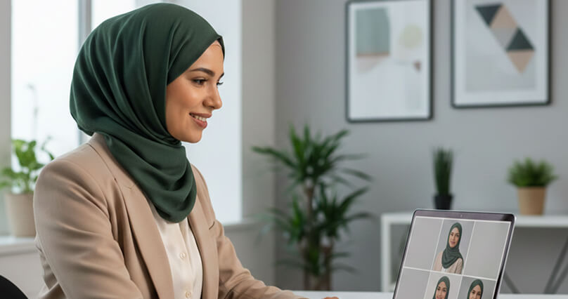 Professional Headshot With Hijab- The Complete Styling Guide