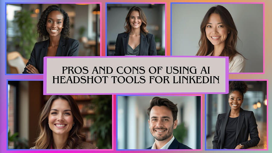 Pros and Cons of Using AI Headshot Tools for LinkedIn