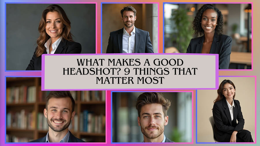 What Makes a Good Headshot? 9 Things That Matter Most