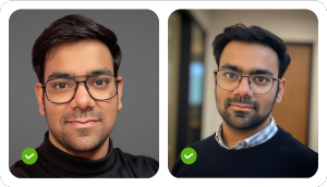 Generated Headshots From Training Images of Male