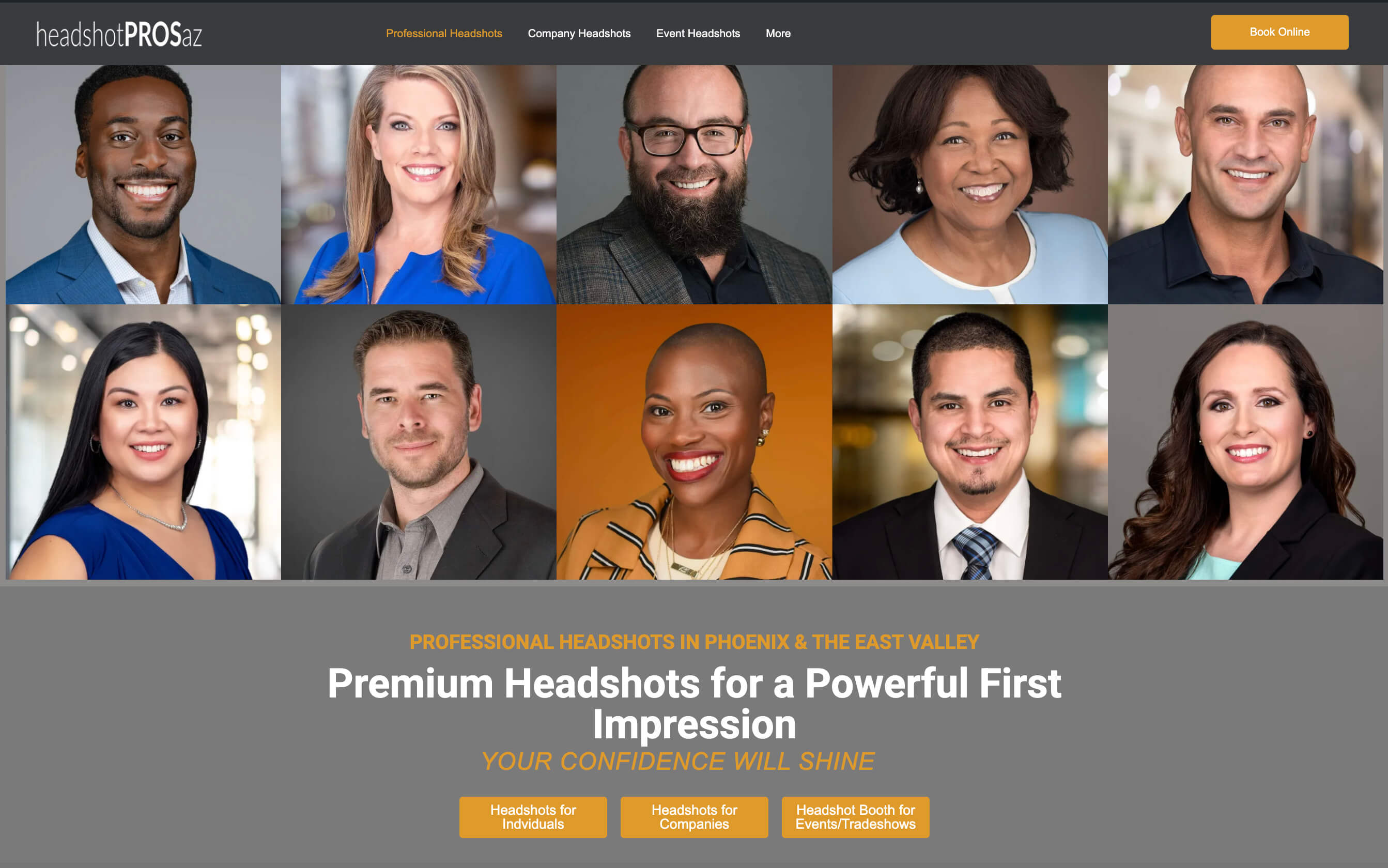 Headshot Pros AZ studio