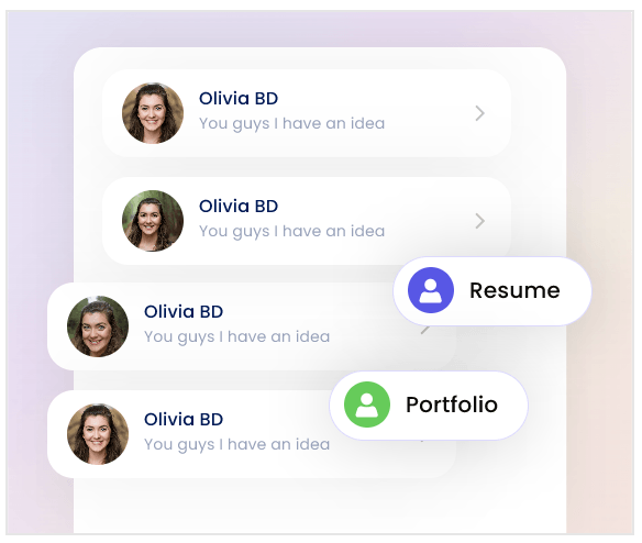 Use AI headshots on resumes, portfolios, and personal branding tools